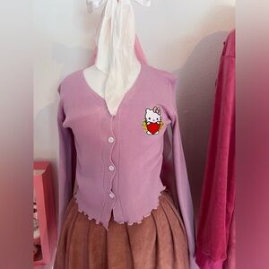 New hello kitty cute top cardigan